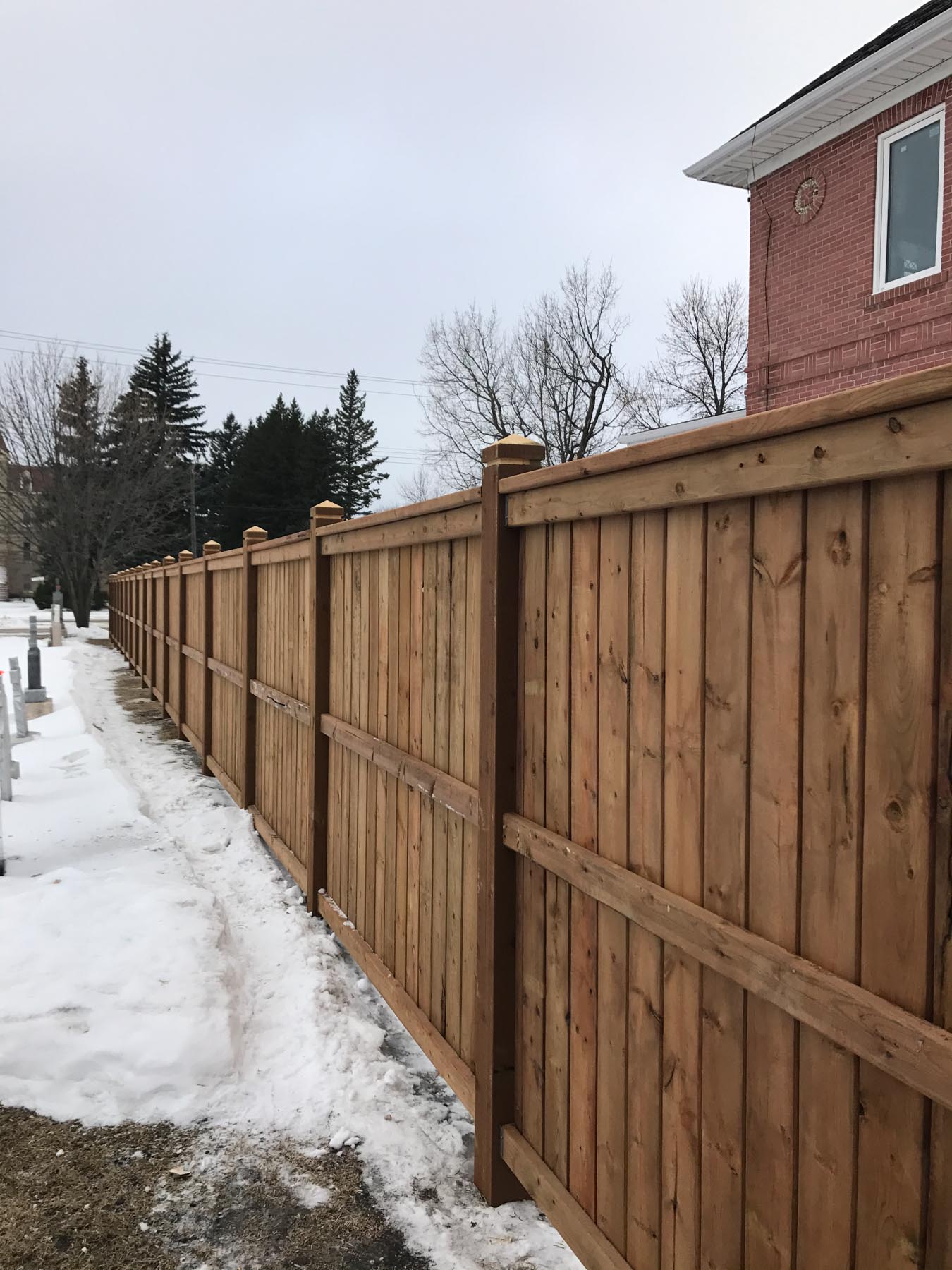 Fences – Straightline Fence Post Installation